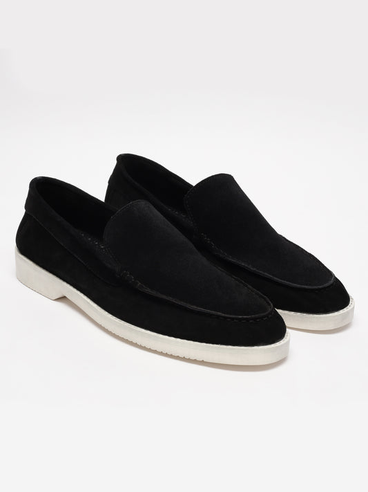 Suede Leather Loafers