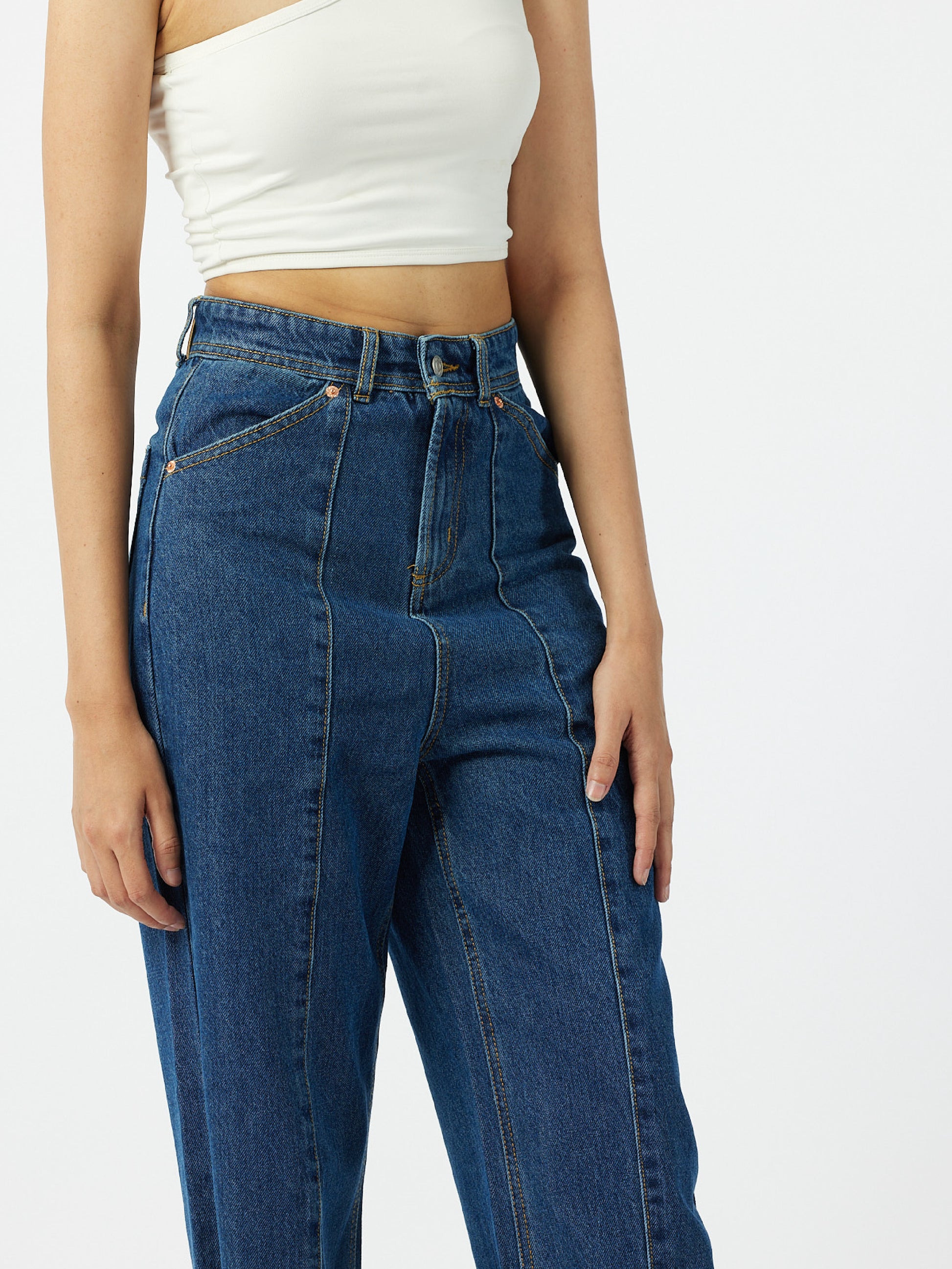 BUY Slit jeans, women's denim pants by KOOVS