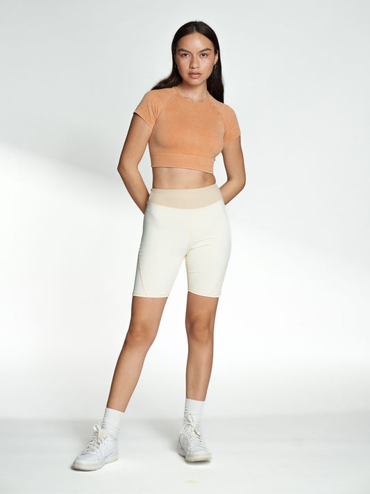Crepe Court Seamless Shorts