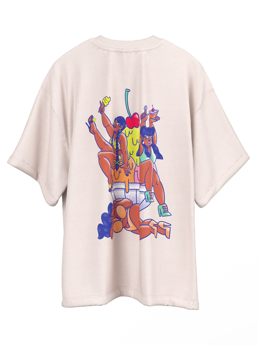 Icecreame Gang Oversized T-shirt